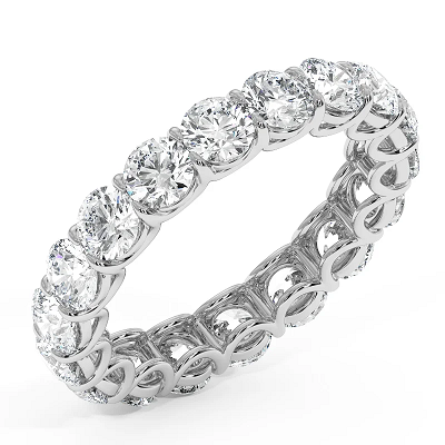 18K White Gold Naya Eternity Band