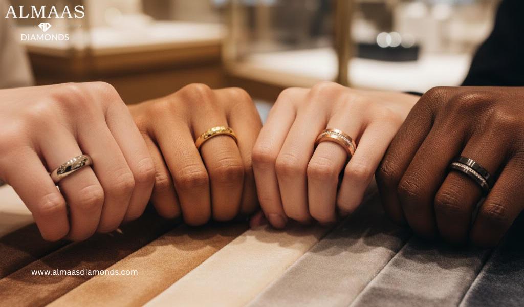 A Guide to Choosing the Perfect Wedding Ring Metal for Your Skin Tone