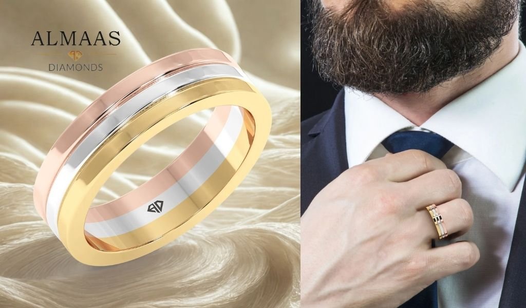Two Tone Men’s Wedding Bands - What Makes Them Unique and Stylish
