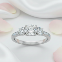 trinity engagement ring