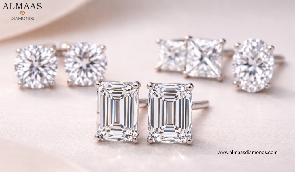 Emerald Cut Diamond Earrings vs Other Cuts: What Makes Them Special?
