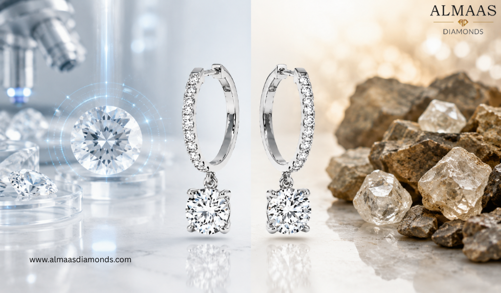 Lab Grown Diamond Drop Earrings vs Natural: What’s Worth It in 2026?