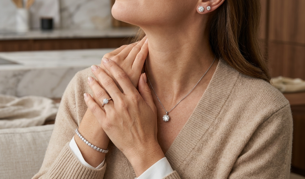 How to Style Diamond Jewellery with Everyday Outfits?