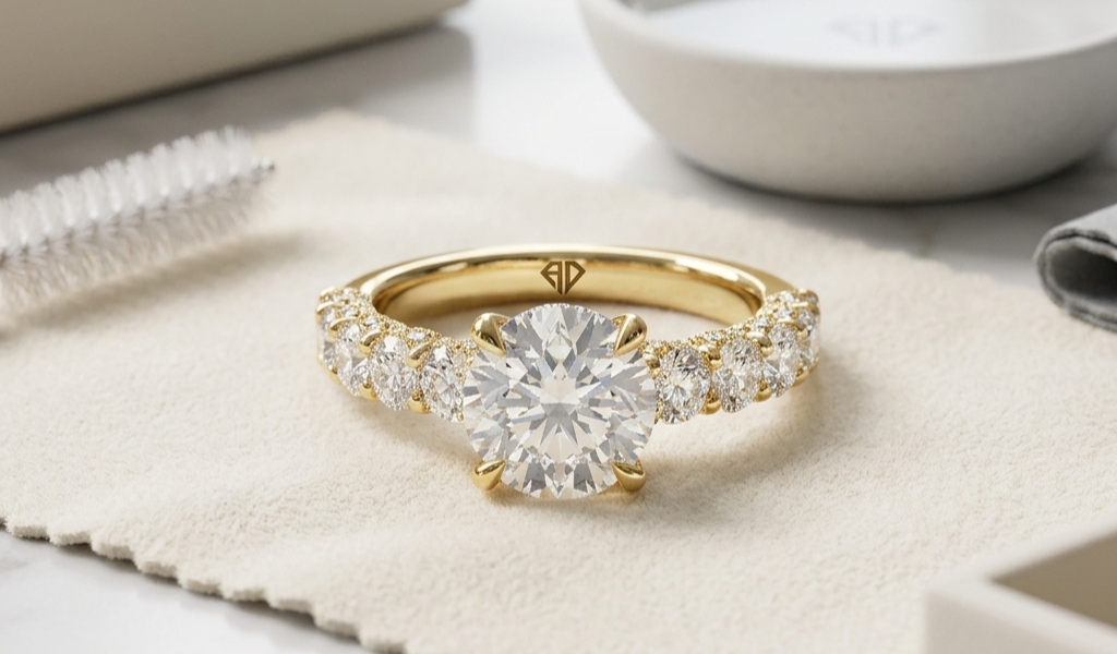 How to Care for Your Shoulder Set Engagement Ring?