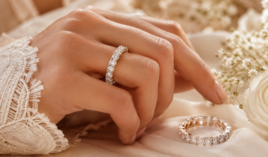 What Is a Diamond Full Eternity Ring? Meaning, History & Symbolism