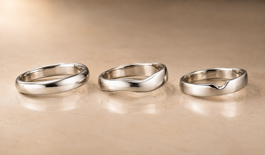 What Is the Difference Between a Curved, Contoured, and Notched Wedding Band?