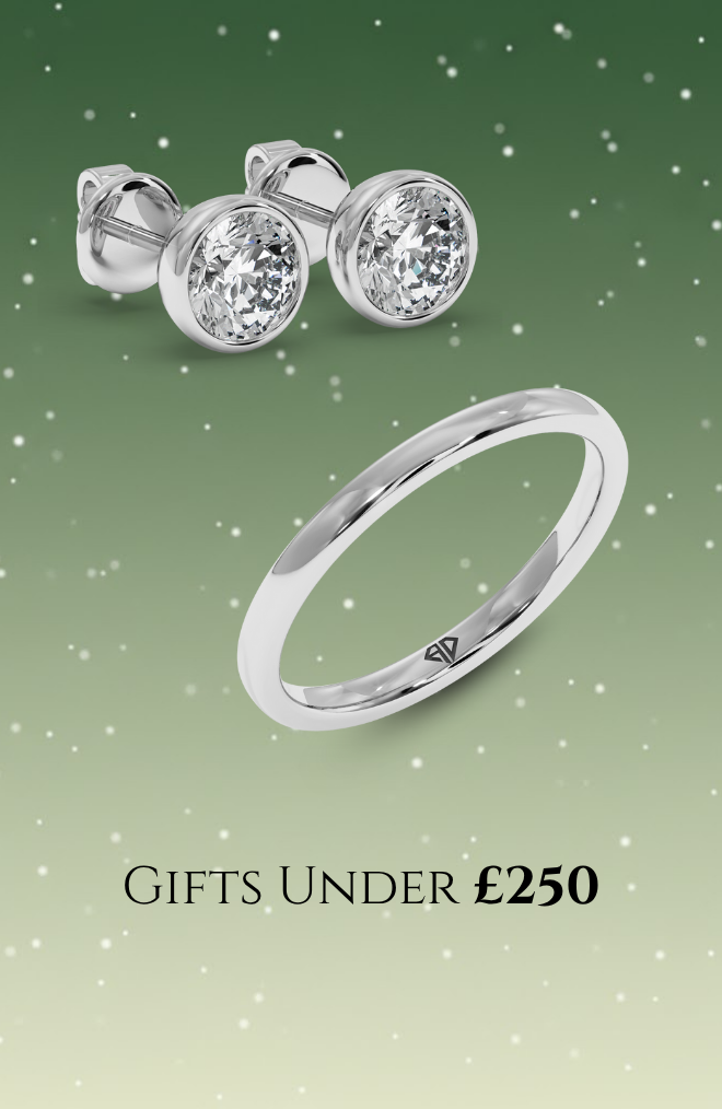 18K White Gold Evelyn Halo Engagement Ring