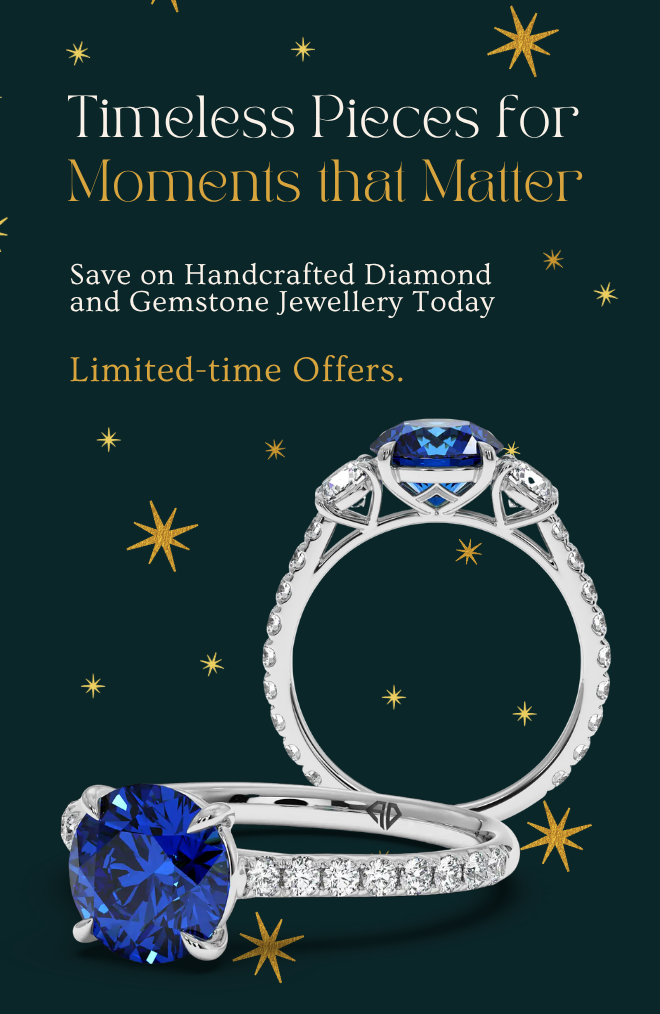 18K White Gold Lila Diamond Shoulder Engagement Ring