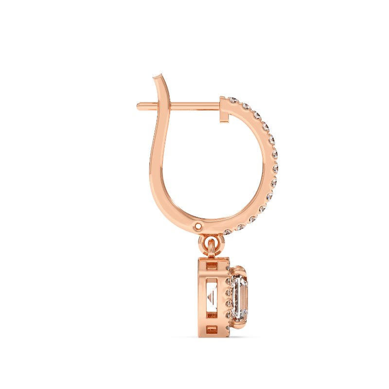 18K Rose Gold Helena Earrings
