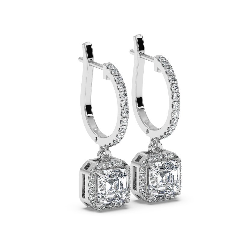 Platinum Helena Earrings