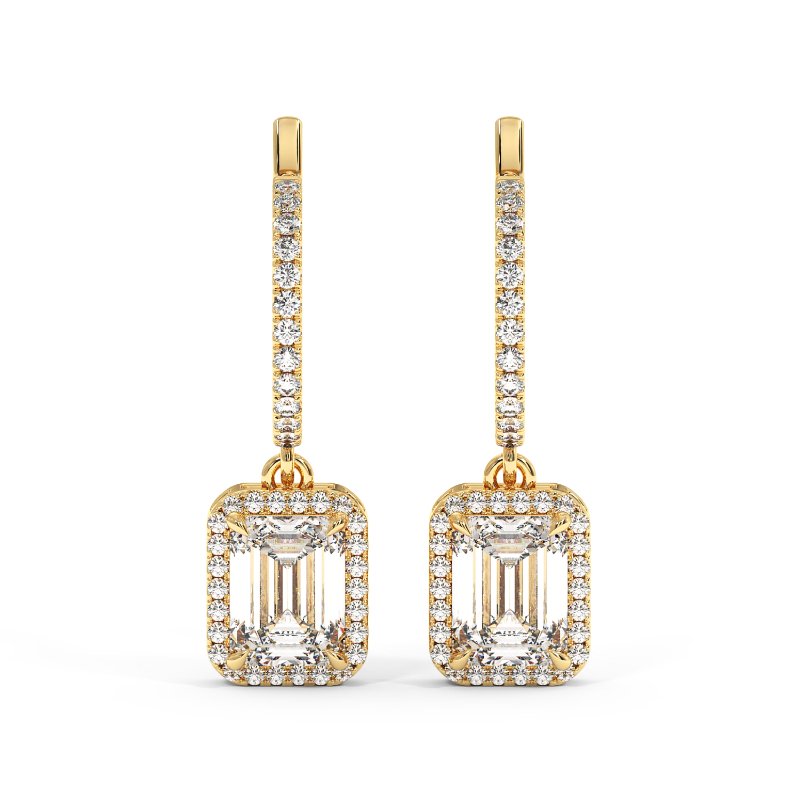 18K Yellow Gold Helena Earrings