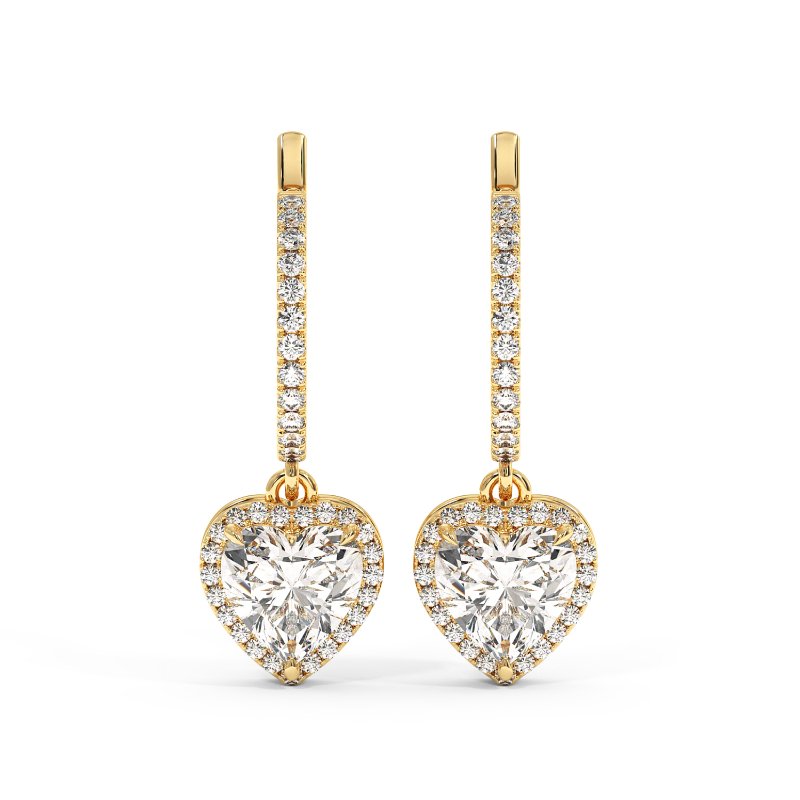 18K Yellow Gold Helena Earrings