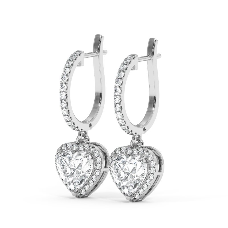 Platinum Helena Earrings