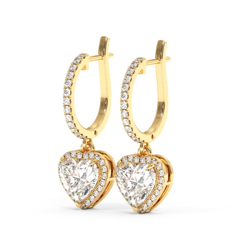 18K Yellow Gold Helena Earrings