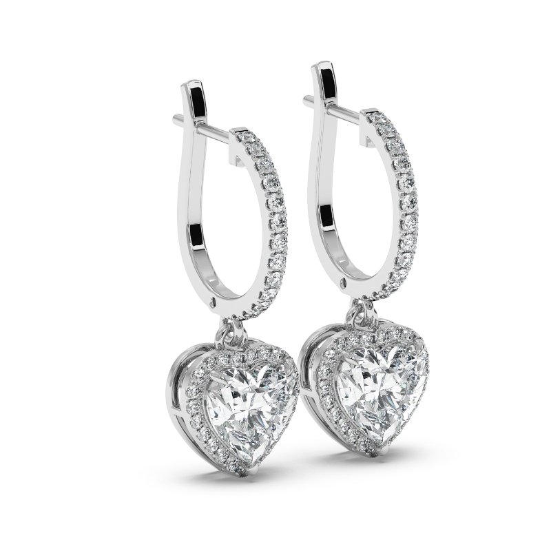 Platinum Helena Earrings