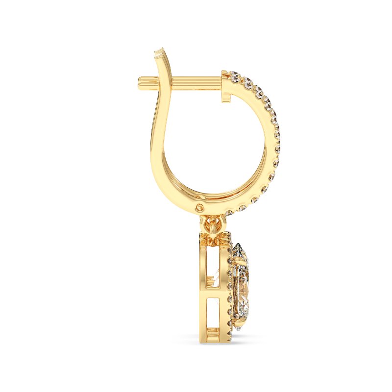 18K Yellow Gold Helena Earrings