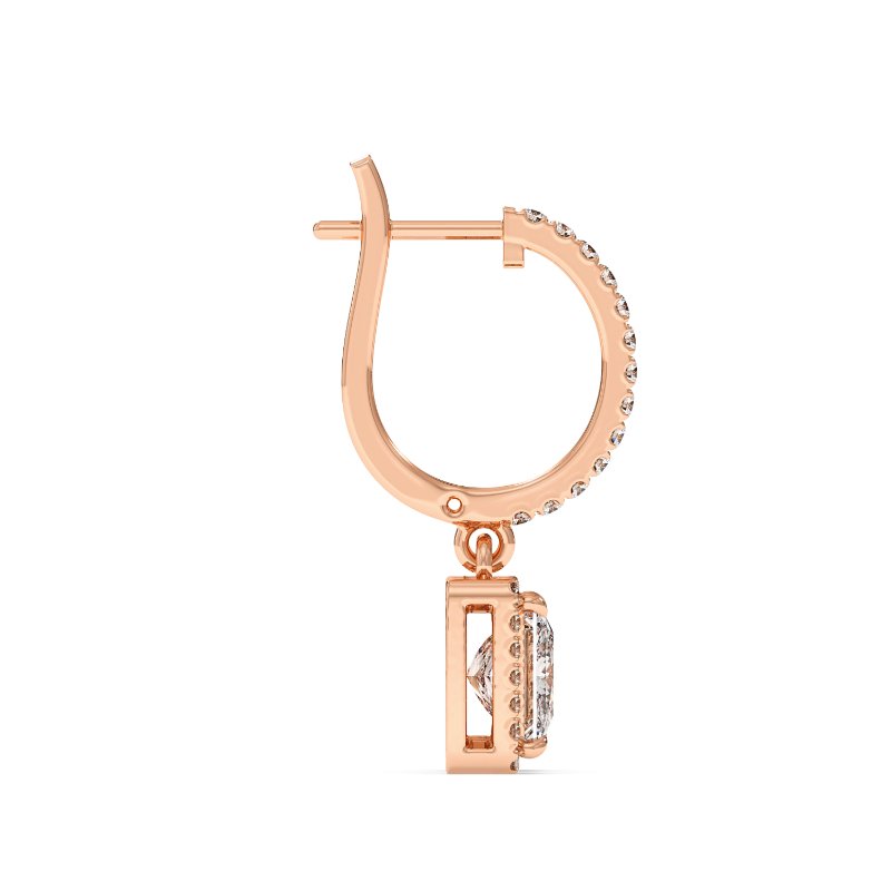 18K Rose Gold Helena Earrings