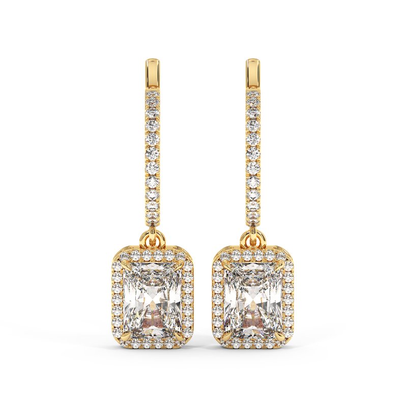 18K Yellow Gold Helena Earrings