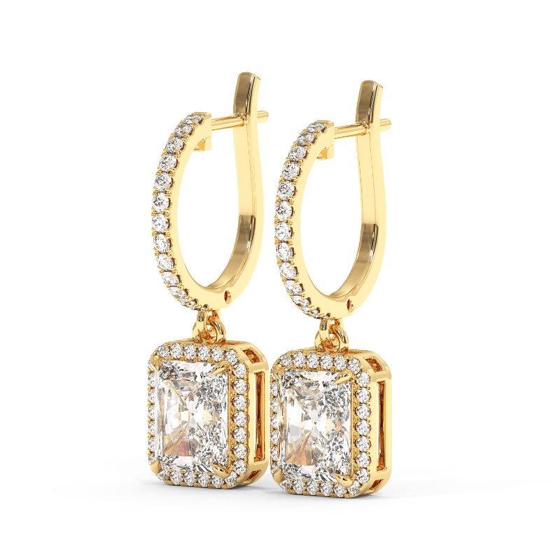 18K Yellow Gold Helena Earrings