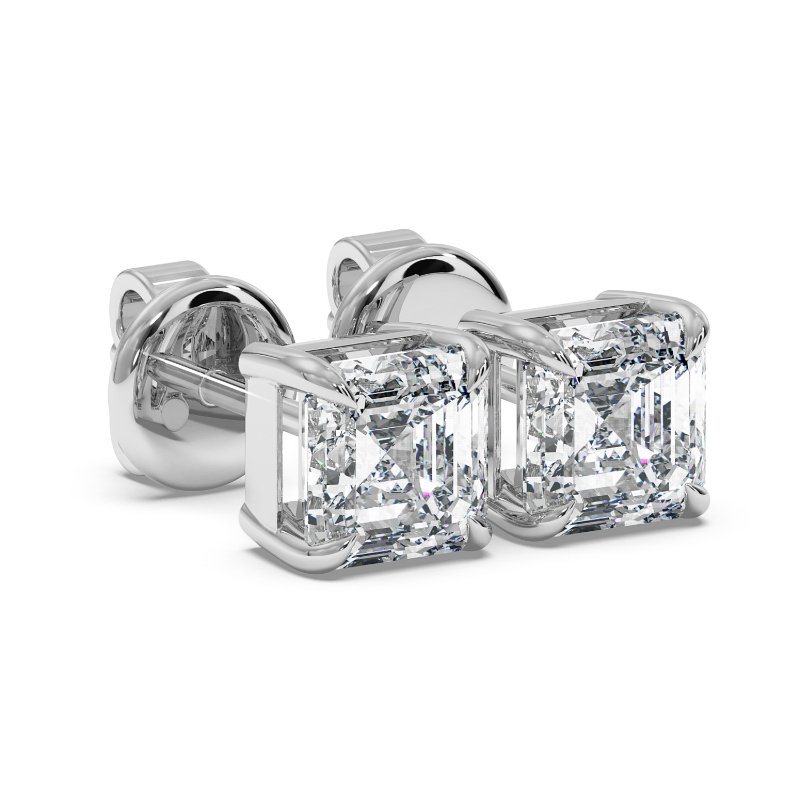 Platinum Georgia Earrings