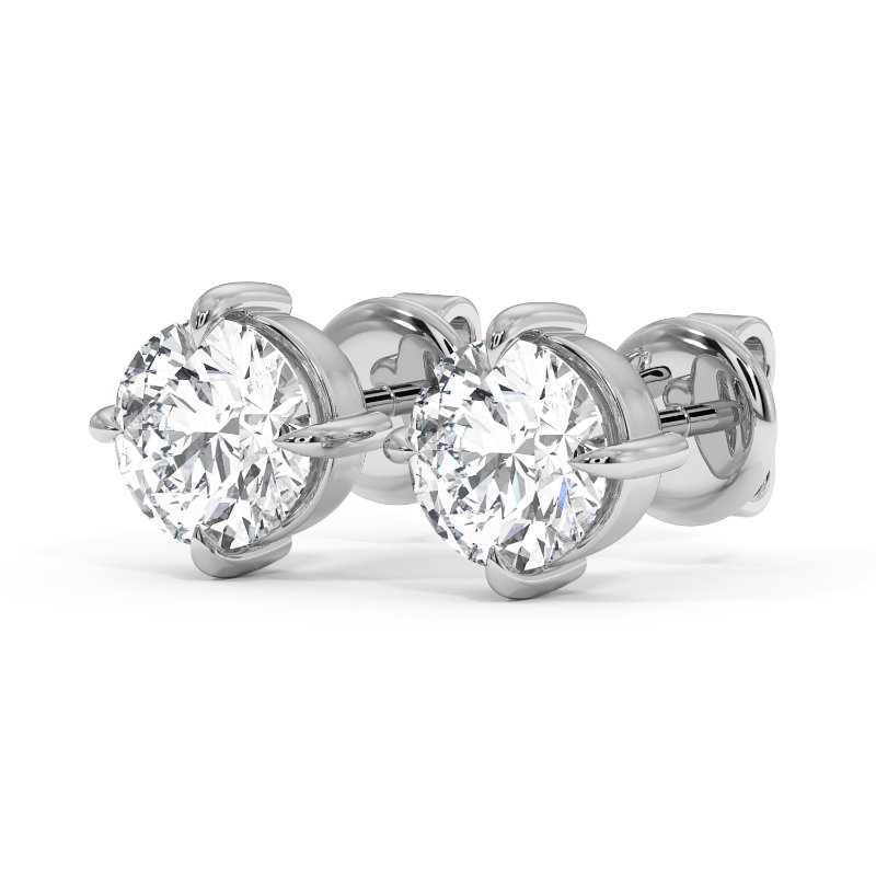 Platinum Georgia Earrings