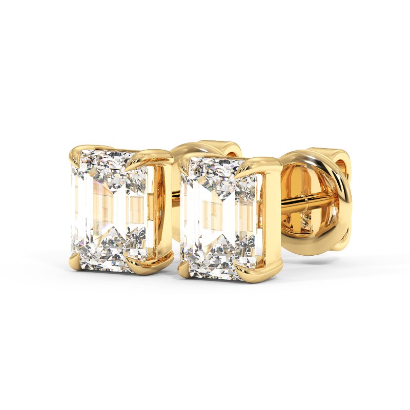 18K Yellow Gold Georgia Earrings