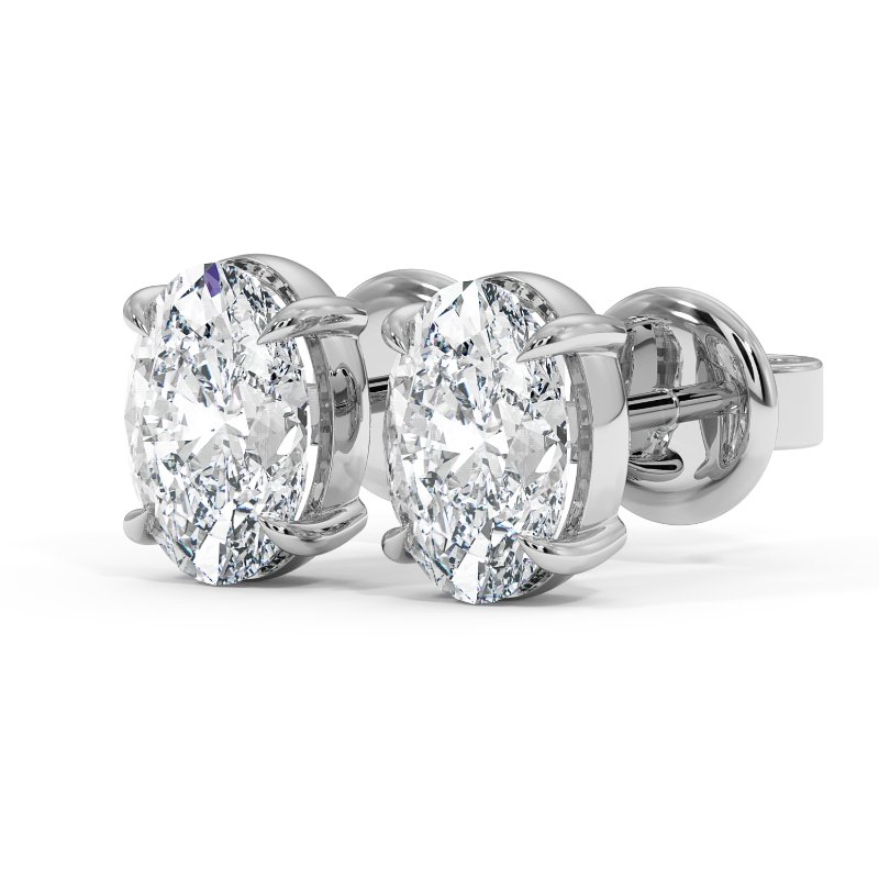 Platinum Georgia Earrings