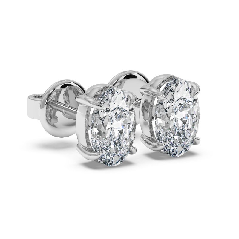 Platinum Georgia Earrings