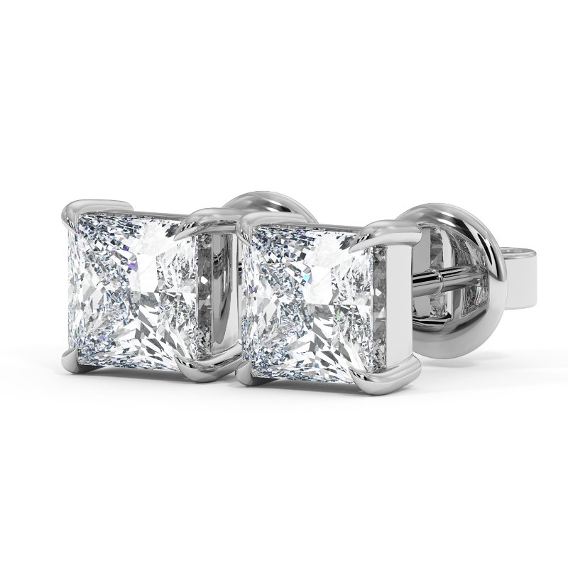 Platinum Georgia Earrings