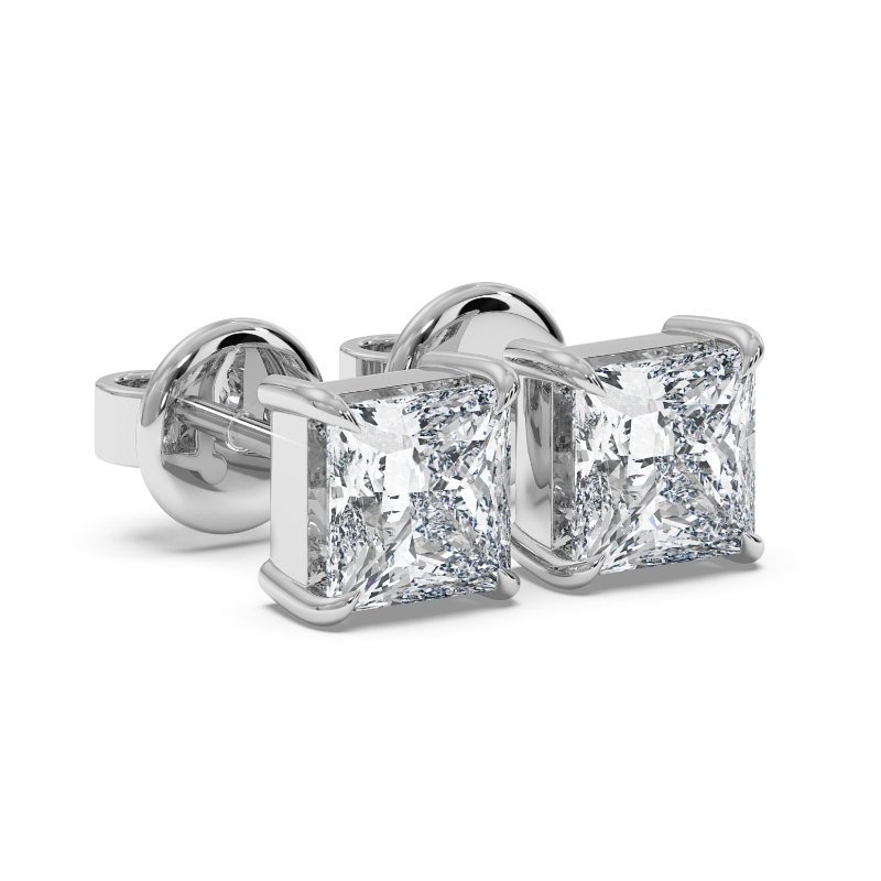 Platinum Georgia Earrings