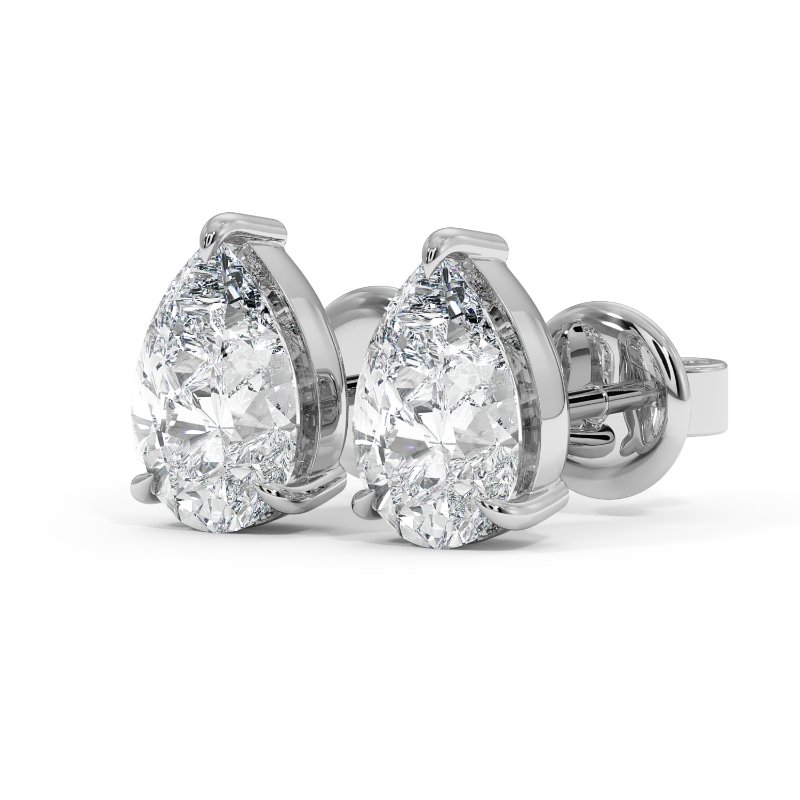 Platinum Georgia Earrings