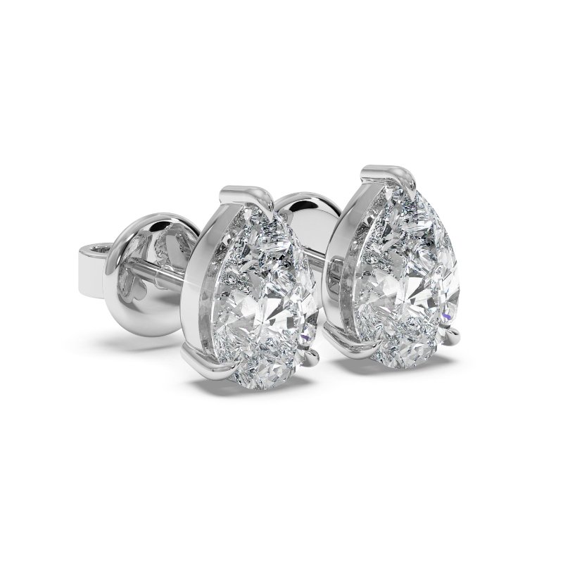 Platinum Georgia Earrings