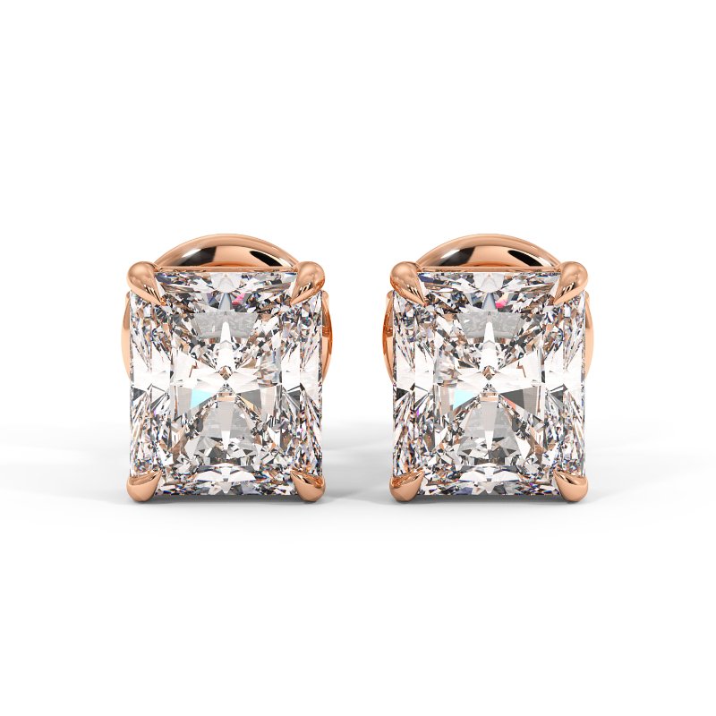 18K Rose Gold Georgia Earrings