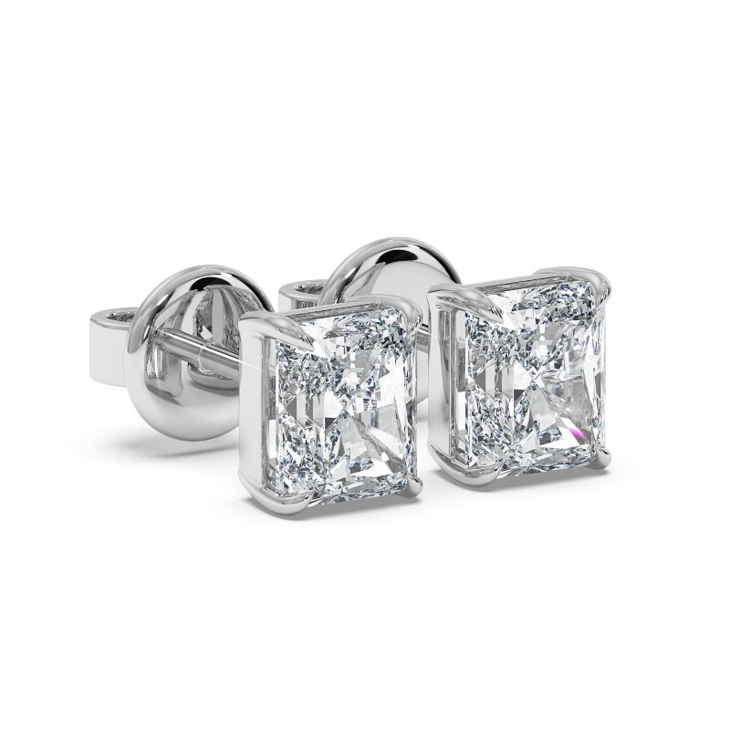 Platinum Georgia Earrings