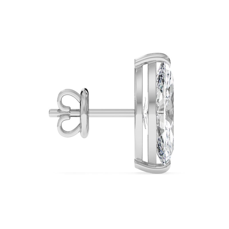 18K White Gold Savannah Earrings