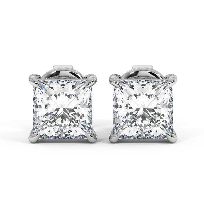 18K White Gold Savannah Earrings