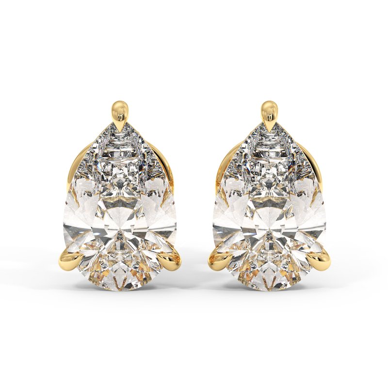 18K Yellow Gold Savannah Earrings
