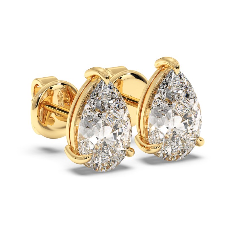 18K Yellow Gold Savannah Earrings