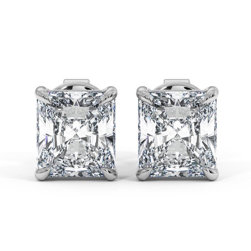 18K White Gold Savannah Earrings