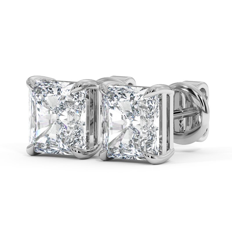 18K White Gold Savannah Earrings
