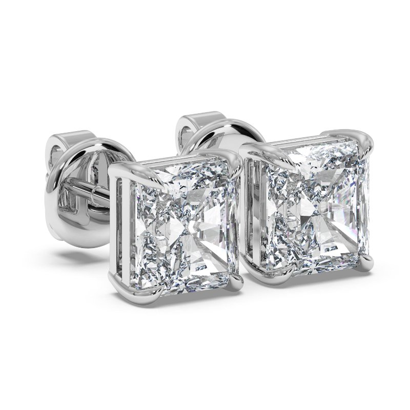 18K White Gold Savannah Earrings