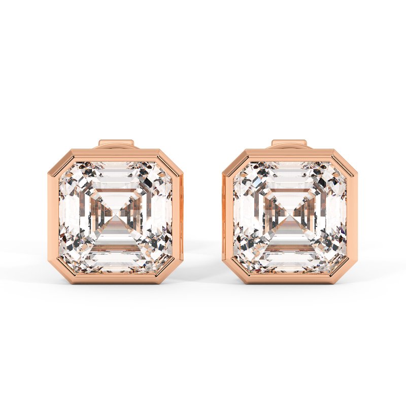 18K Rose Gold Charlotte Earrings