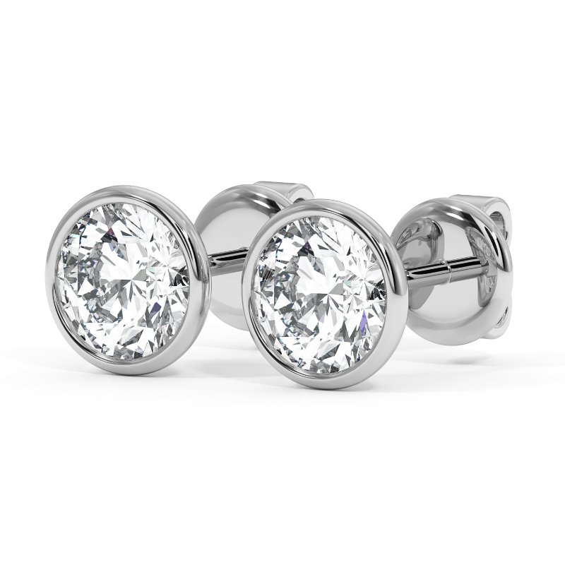 Platinum Charlotte Earrings