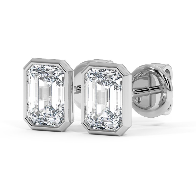 Platinum Charlotte Earrings