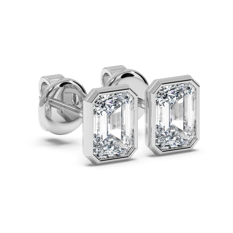 Platinum Charlotte Earrings