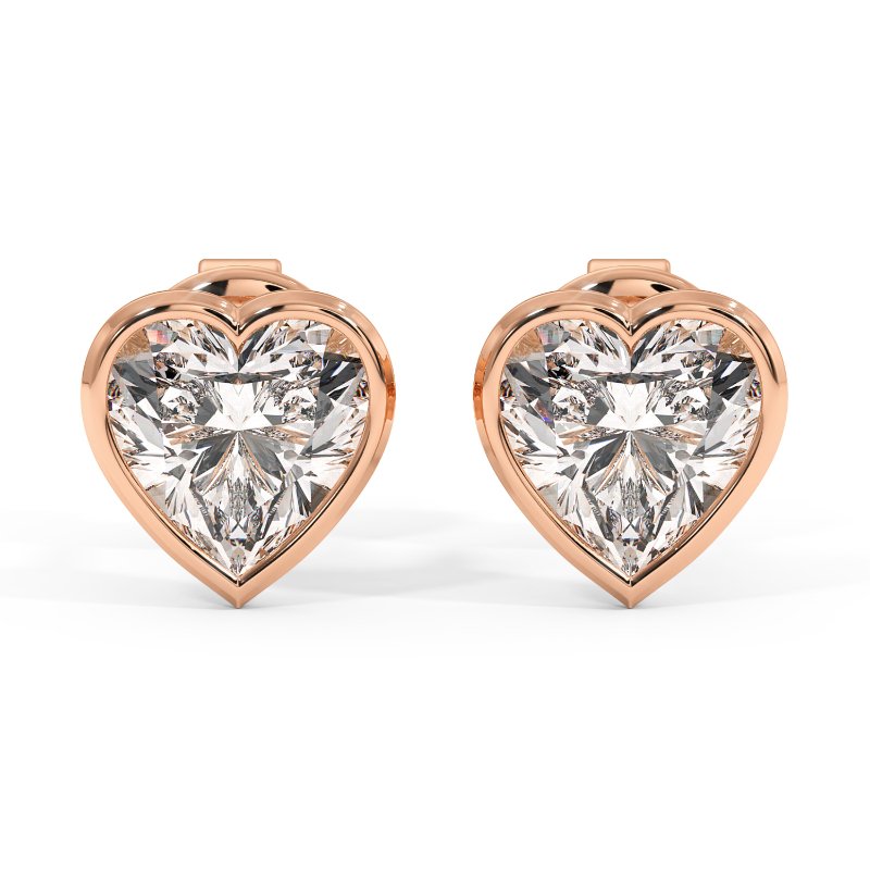 18K Rose Gold Charlotte Earrings