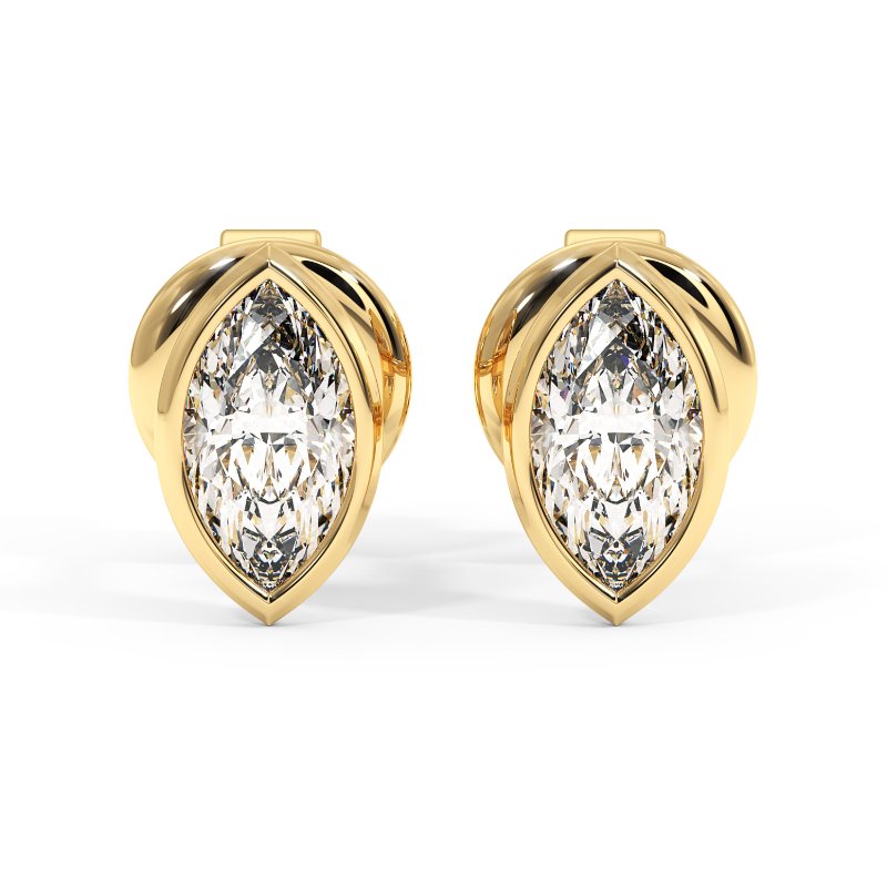 18K Yellow Gold Charlotte Earrings