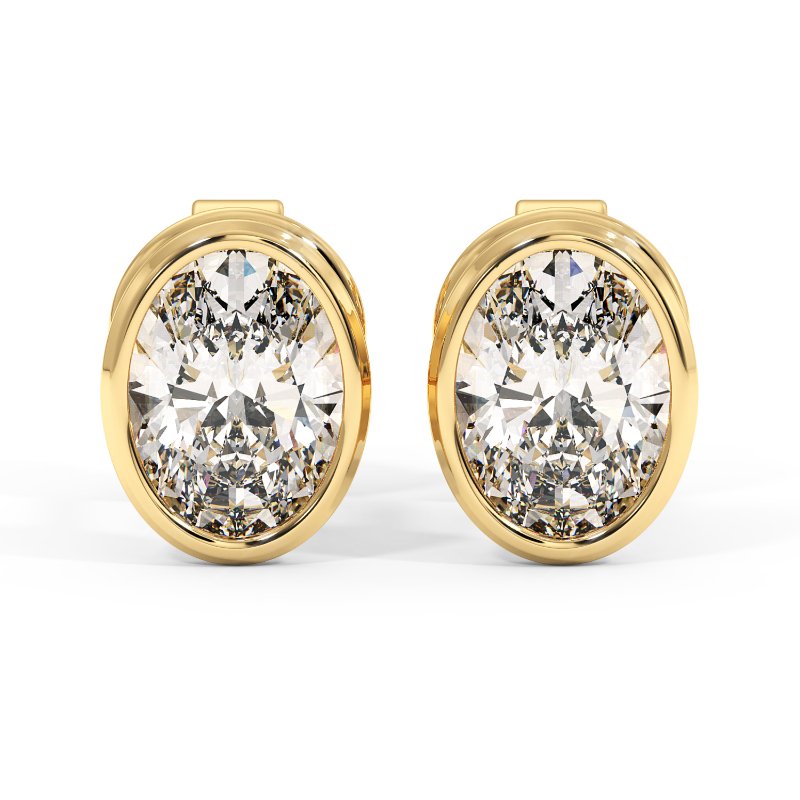 18K Yellow Gold Charlotte Earrings