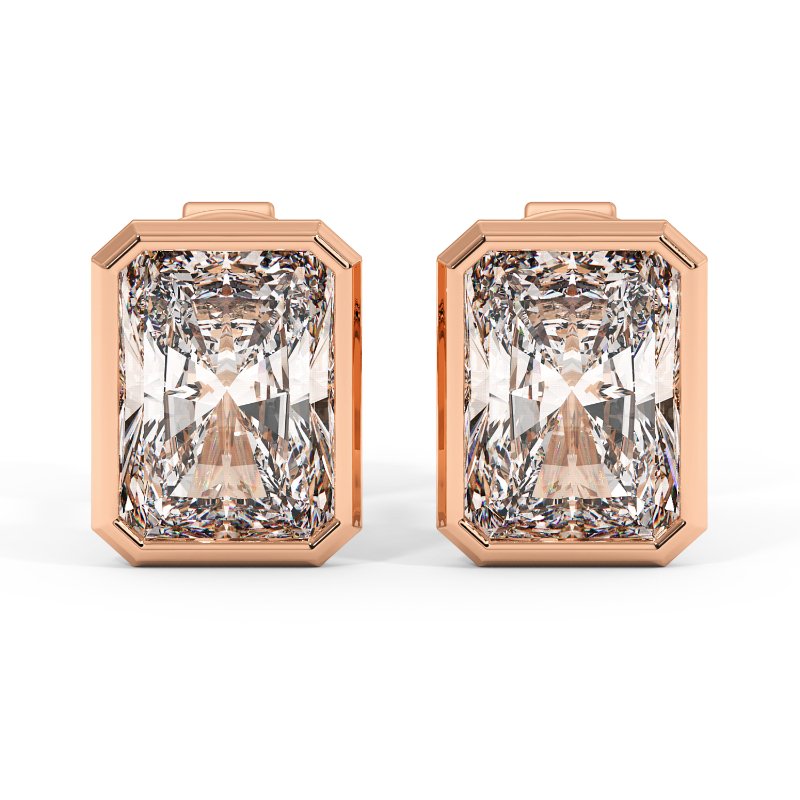 18K Rose Gold Charlotte Earrings