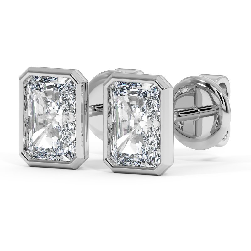 18K White Gold Charlotte Earrings